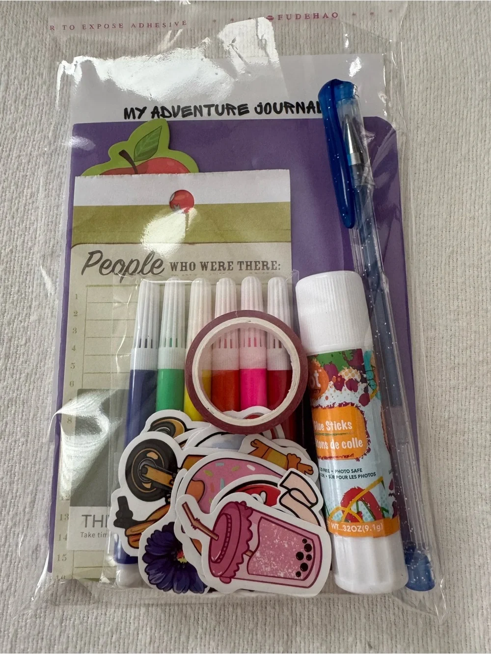 My Adventure Journal Craft Kit with Stickers & Markers